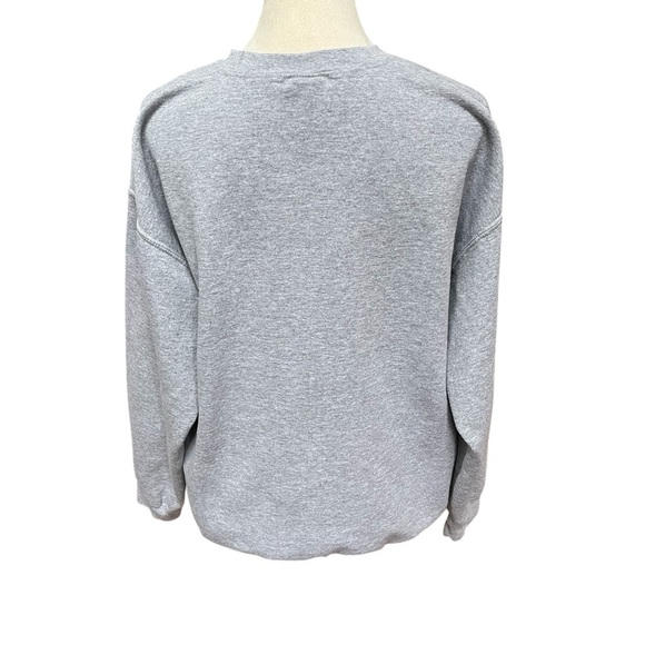 Gildan Light Gray Crewneck Sweatshirt Women’s Large Bumble Bee - Picture 5 of 8